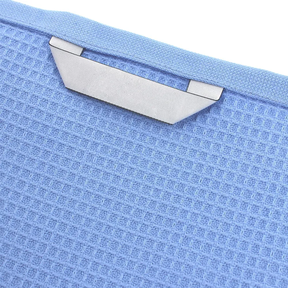 Serviette De Bain|Linnea Drap de bain 90x160 cm nid d'abeille PURE WAFFLE 300 g/m² bleu mer