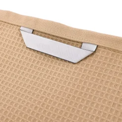 Linnea Drap de bain 90x160 cm nid d'abeille PURE WAFFLE 300 g/m² beige
