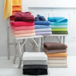 Linnea Drap de bain 100x150 cm PURE Prune 550g/m2