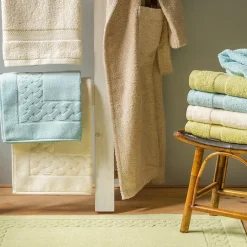 Linnea Drap de bain 100x150 cm ROYAL CRESENT Acier 650g/m2