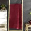Serviette De Bain|Douceur D'Intérieur Drap de douche 70 x 130 cm eponge unie tendresse Rubis