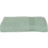Serviette De Toilette|Atmosphera Créateur D'Intérieur Drap de douche Essentiel - coton 450 gr/m² - vert céladon 70x130 cm - Atmosphera