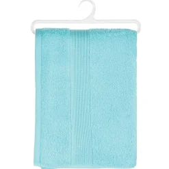Atmosphera Créateur D'Intérieur Drap de douche Essentiel - coton 450 gr/m² - bleu aqua 70x130 cm - Atmosphera