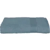 Serviette De Toilette|Atmosphera Créateur D'Intérieur Drap de douche Essentiel - coton 450 gr/m² - gris orage 70x130 cm - Atmosphera