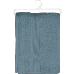 Serviette De Toilette|Atmosphera Créateur D'Intérieur Drap de douche Essentiel - coton 450 gr/m² - gris orage 70x130 cm - Atmosphera