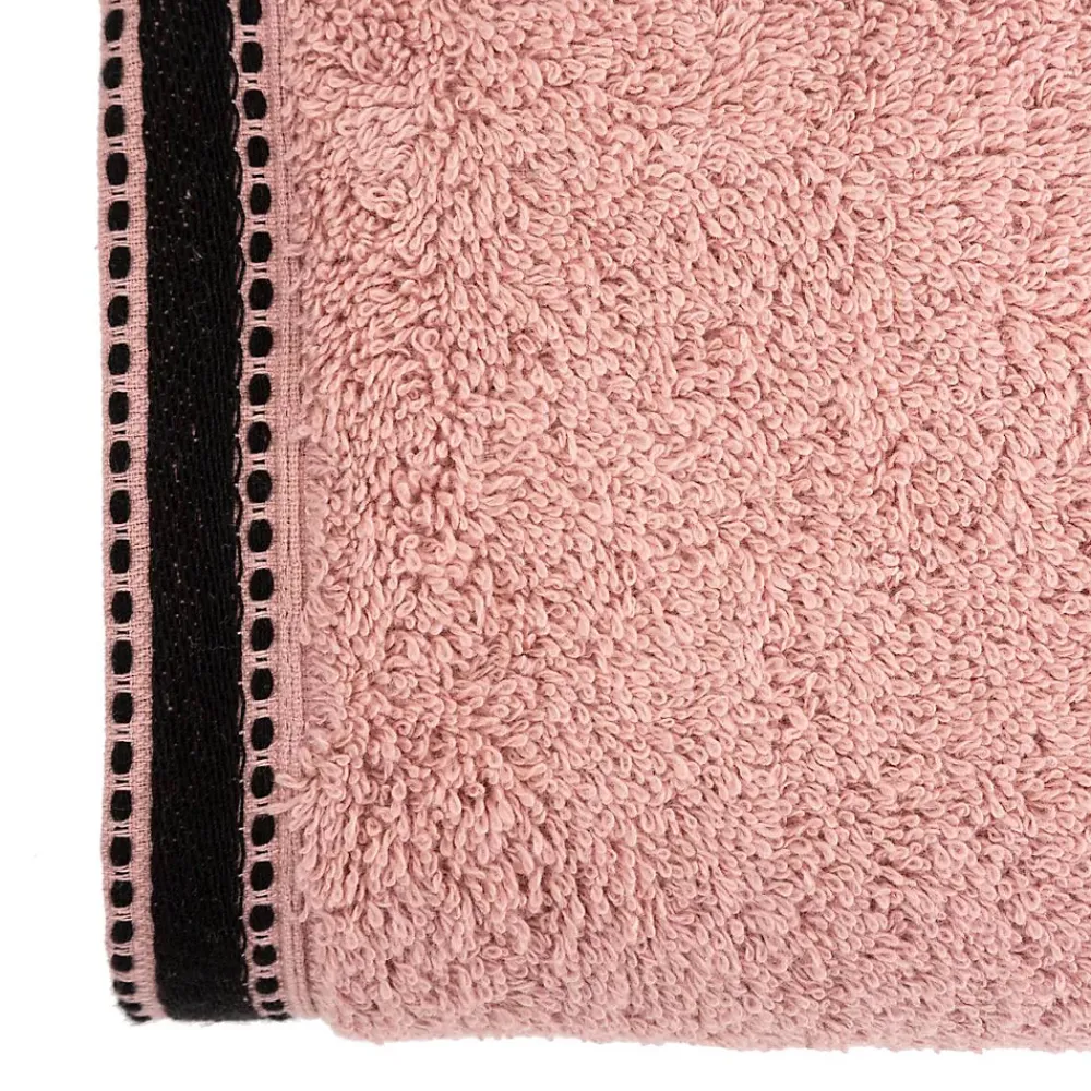 Atmosphera Créateur D'Intérieur Drap de douche Joia - coton 550 gr/m² - rose 70x130 cm - Atmosphera