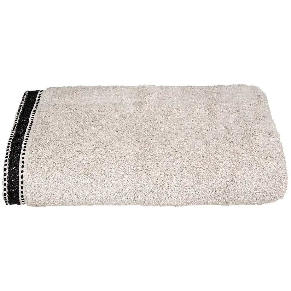 Serviette De Toilette|Atmosphera Créateur D'Intérieur Drap de douche Joia - coton 550 gr/m² - lin 70x130 cm - Atmosphera