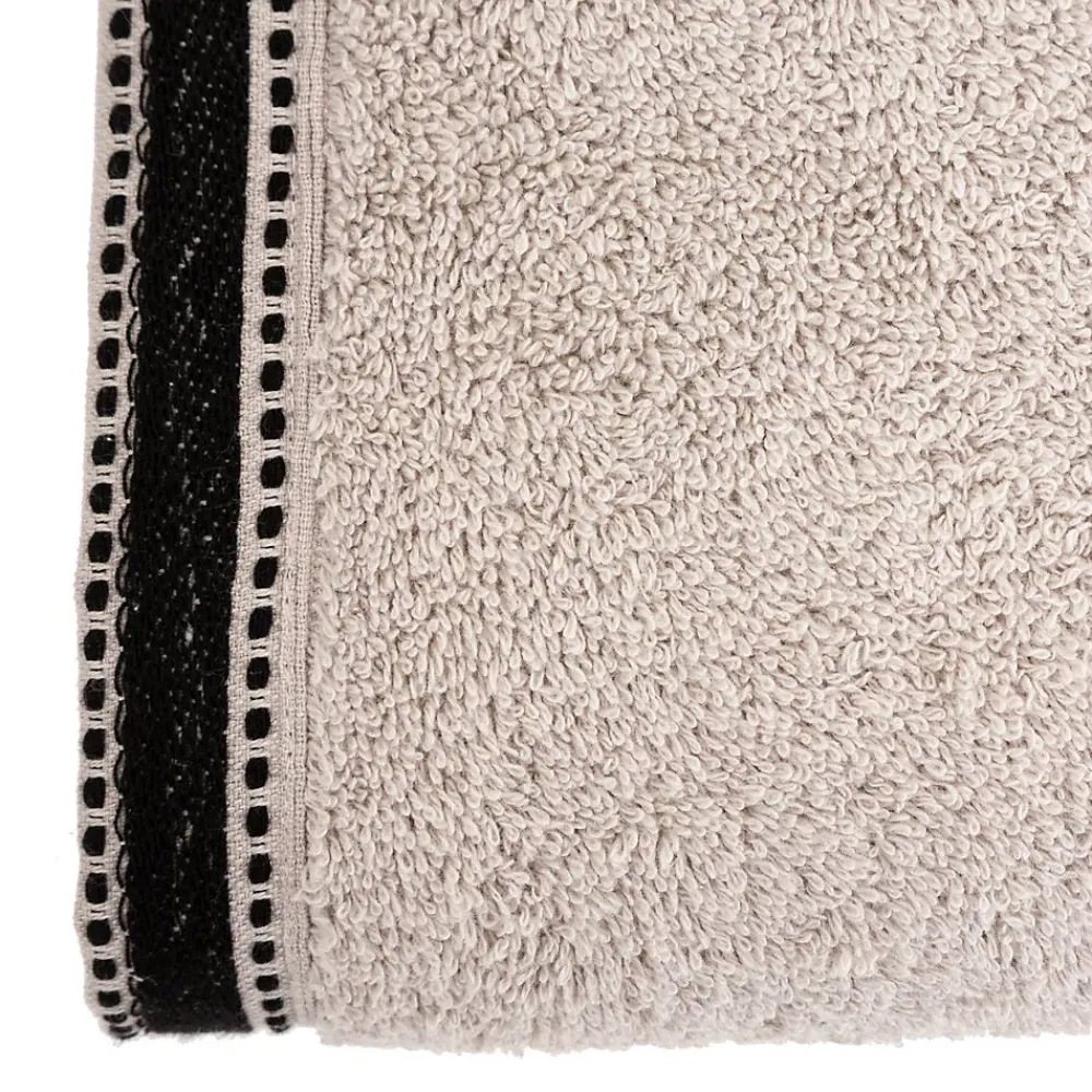 Serviette De Toilette|Atmosphera Créateur D'Intérieur Drap de douche Joia - coton 550 gr/m² - lin 70x130 cm - Atmosphera