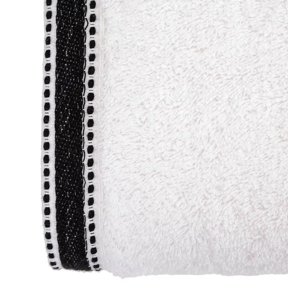 Serviette De Toilette|Atmosphera Créateur D'Intérieur Drap de douche Joia - coton 550 gr/m² - blanc 70x130 cm - Atmosphera