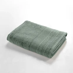 Serviette De Bain|Douceur D'Intérieur Drap de Douche Uni Tendresse - 70x130 cm - 500 g,m² - 70x130cm - Orage
