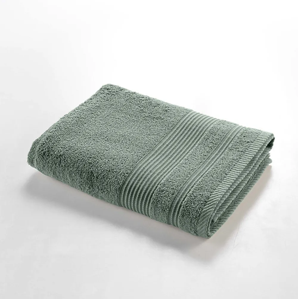 Serviette De Bain|Douceur D'Intérieur Drap de Douche Uni Tendresse - 70x130 cm - 500 g,m² - 70x130cm - Orage