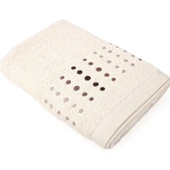 Linnea Drap de douche 70x140 cm coton 550g/m2 PURE POINTS Beige