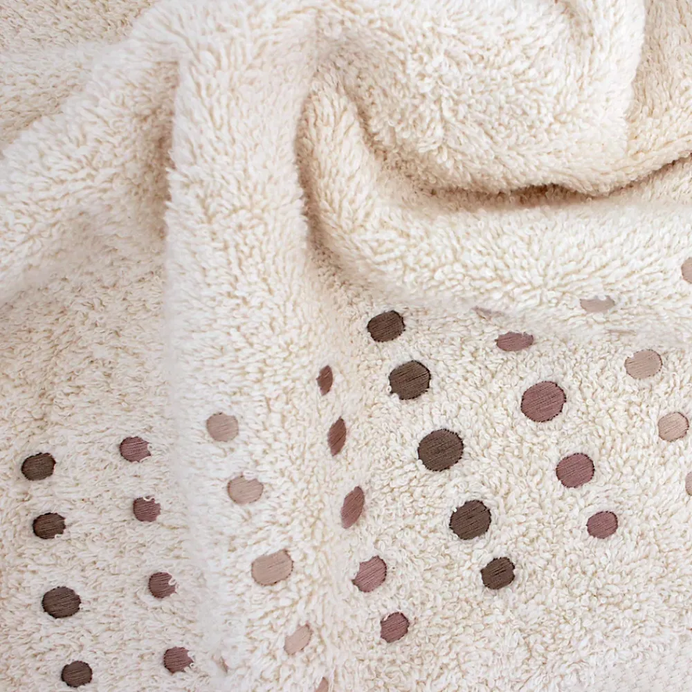 Linnea Drap de douche 70x140 cm coton 550g/m2 PURE POINTS Beige