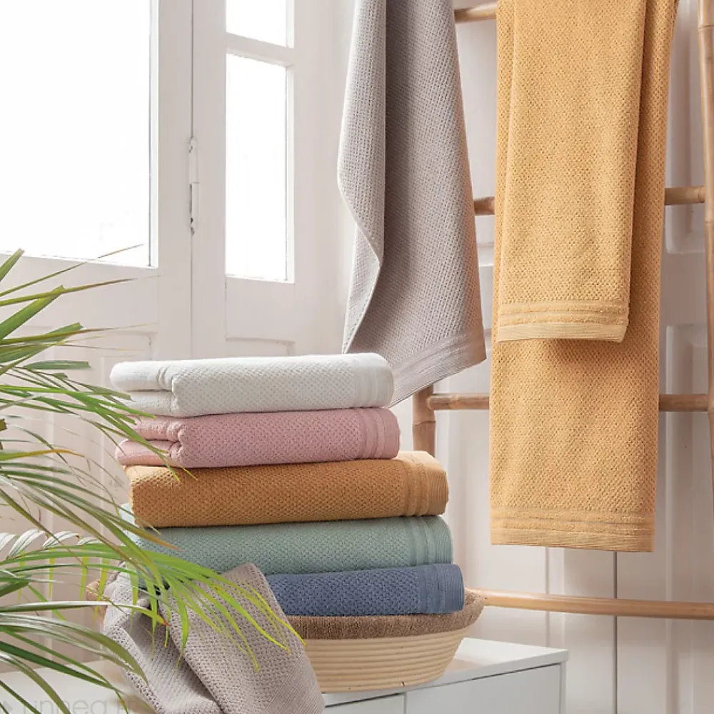 Linnea Drap de douche 70x140 cm DUNE argent