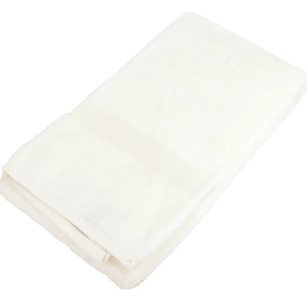 Linnea Drap de douche 70x130 cm LUXOR blanc crème