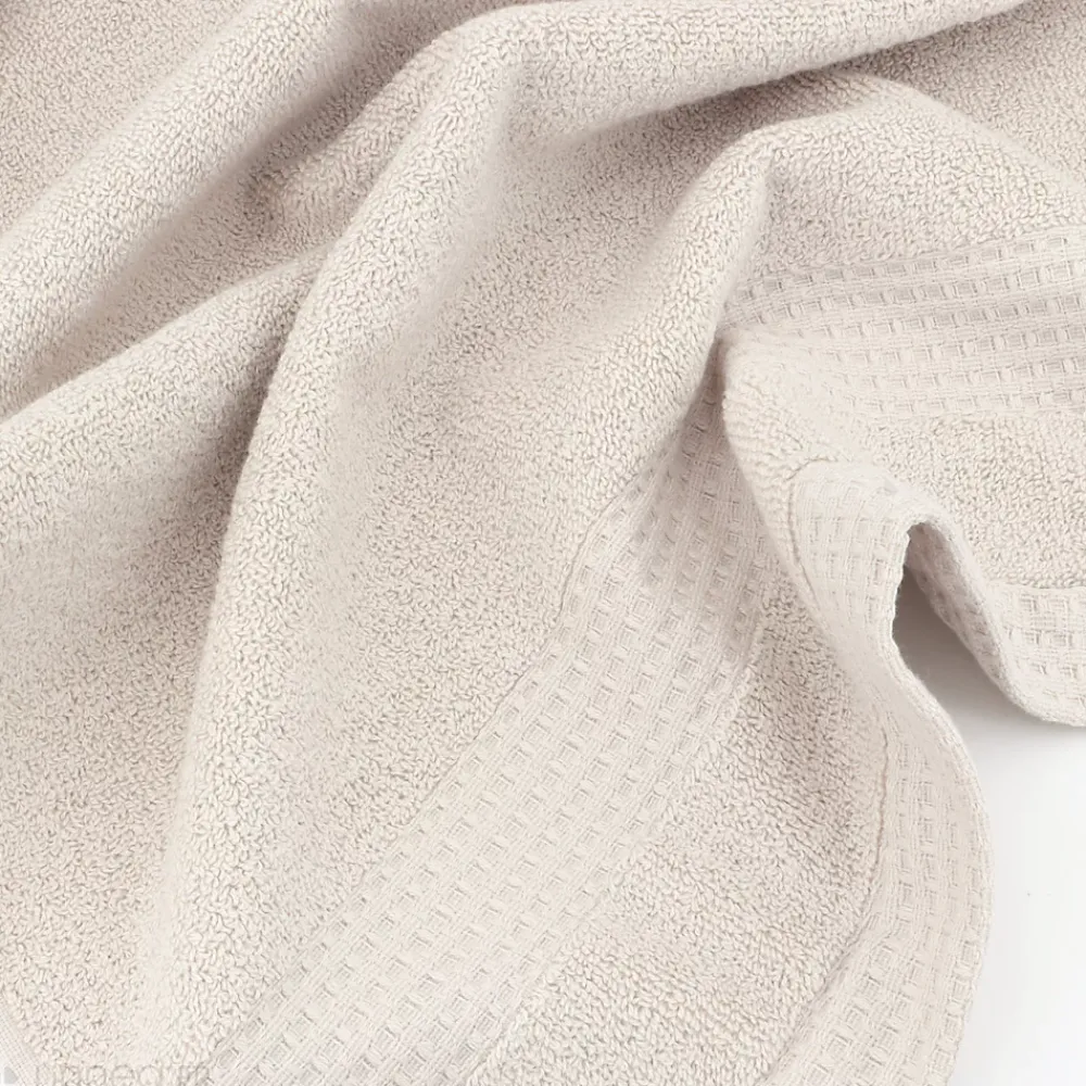 Linnea Drap de douche 70x140 cm NATURAL blanc crème