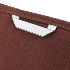 Serviette De Bain|Linnea Drap de douche 70x140 cm nid d'abeille PURE WAFFLE 300 g/m² marron