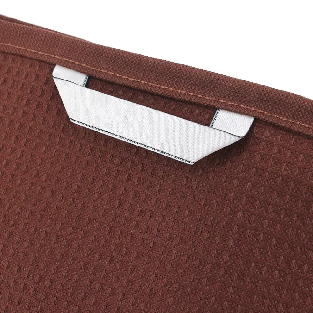 Serviette De Bain|Linnea Drap de douche 70x140 cm nid d'abeille PURE WAFFLE 300 g/m² marron