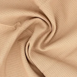 Serviette De Bain|Linnea Drap de douche 70x140 cm nid d'abeille PURE WAFFLE 300 g/m² beige