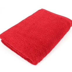 Linnea Drap de douche 70x140 cm PURE Rouge 550g/m2