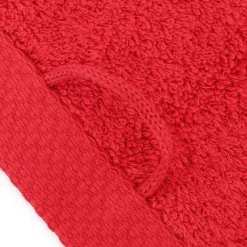 Linnea Drap de douche 70x140 cm PURE Rouge 550g/m2