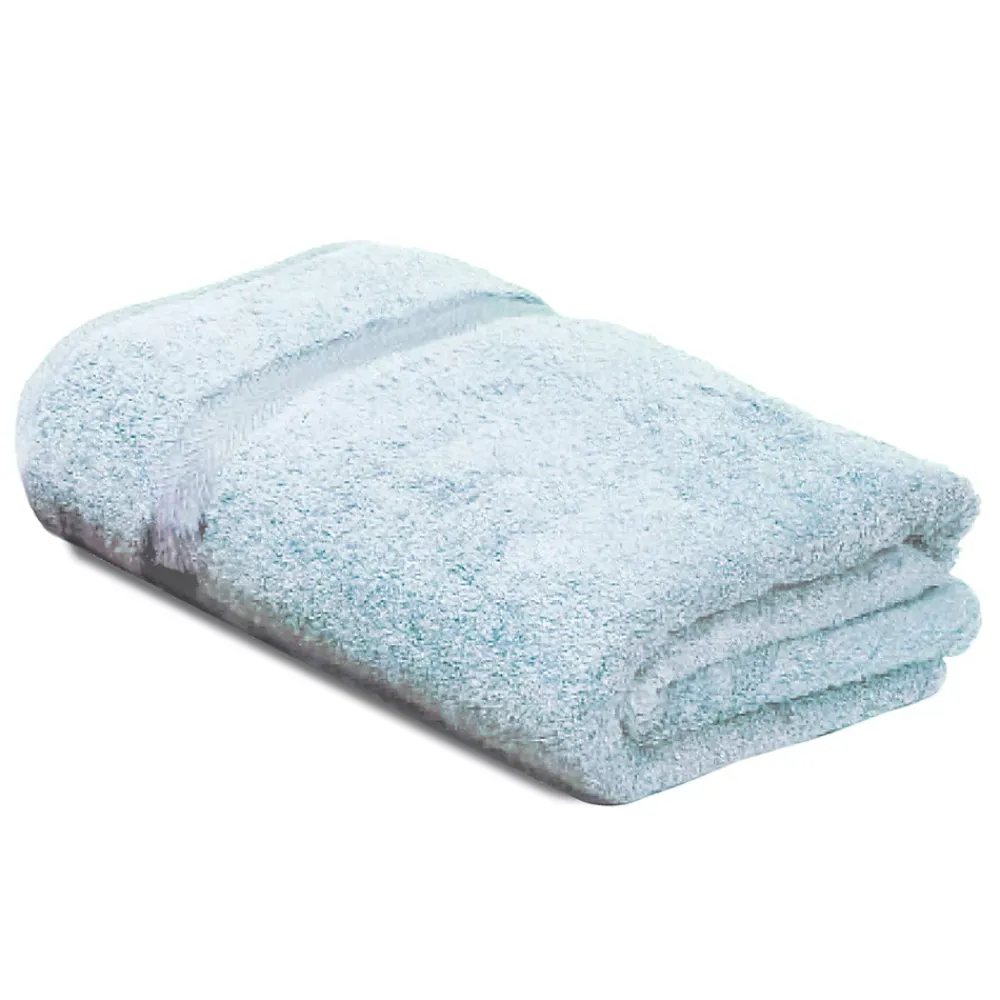 Linnea Drap de douche 70x140 cm ROYAL CRESENT Bleu Pâle 650g/m2