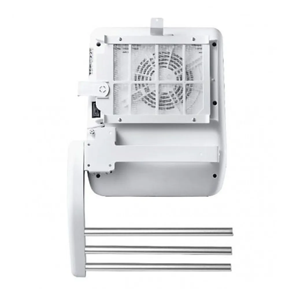 Drexon 813510 -Sèche-serviettes soufflant 2000W TARA - 35.5x14.5x58 cm- Affichage Led