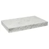Egger Naturel plan vasque 83,5x8x50 cm, blanc effet marbre (DO8050MCB)