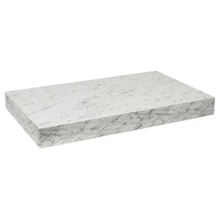 Egger Naturel plan vasque 83,5x8x50 cm, blanc effet marbre (DO8050MCB)