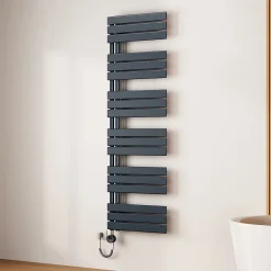 EMKE Radiateur Sèche-Serviettes Électrique 1599x500 mm, Gris Anthracite 1000W, WiFi, Modes Intelligents, IPX4