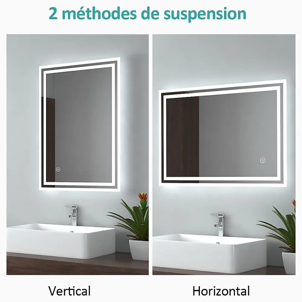 EMKE Receveur de douche receveur de douche plat antidérapant SMC receveur de douche à découper, 120x90cm, Blanc