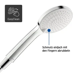Pommeau De Douche, Flexible Et Barre De Douche|Duravit Ensemble Colonne de douche métal Barre de douche avec flexible 1,6m et douchette chrome - 70x2x7cm - Chrome