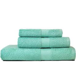 Serviette De Bain|Kiamami Valentina Ensemble Coordonné De 3 Serviettes De Bain De Différentes Tailles Teddy Cotton Capri