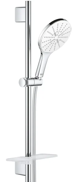 Grohe Ensemble de douche chromé Vitalio SmartActive 150 Cube 3 jets