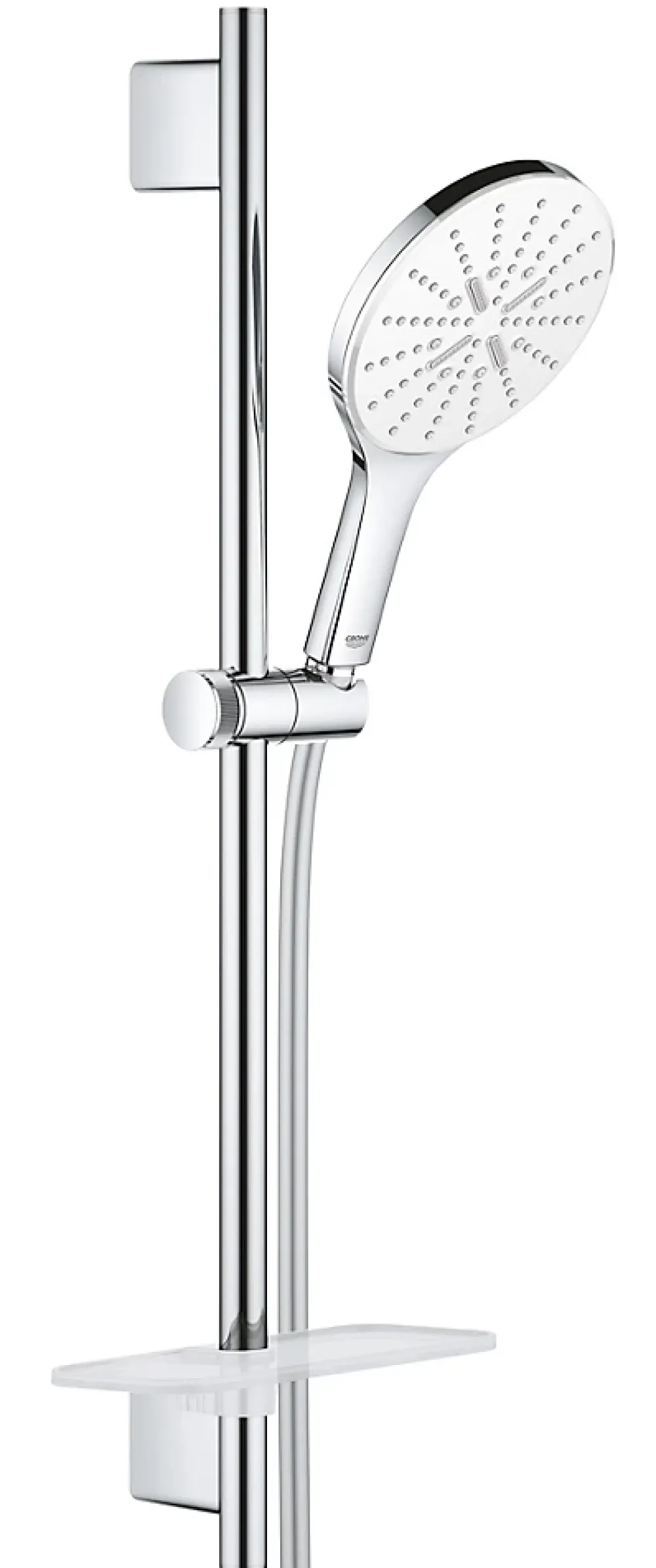 Grohe Ensemble de douche chromé Vitalio SmartActive 150 Cube 3 jets