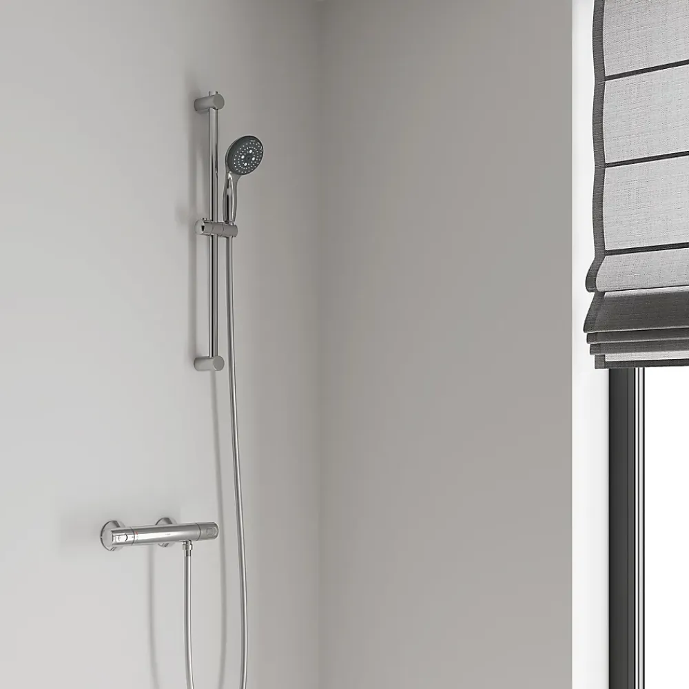 Colonne De Douche Sans Robinetterie|Grohe Ensemble de douche chromé Vitalio Start 100