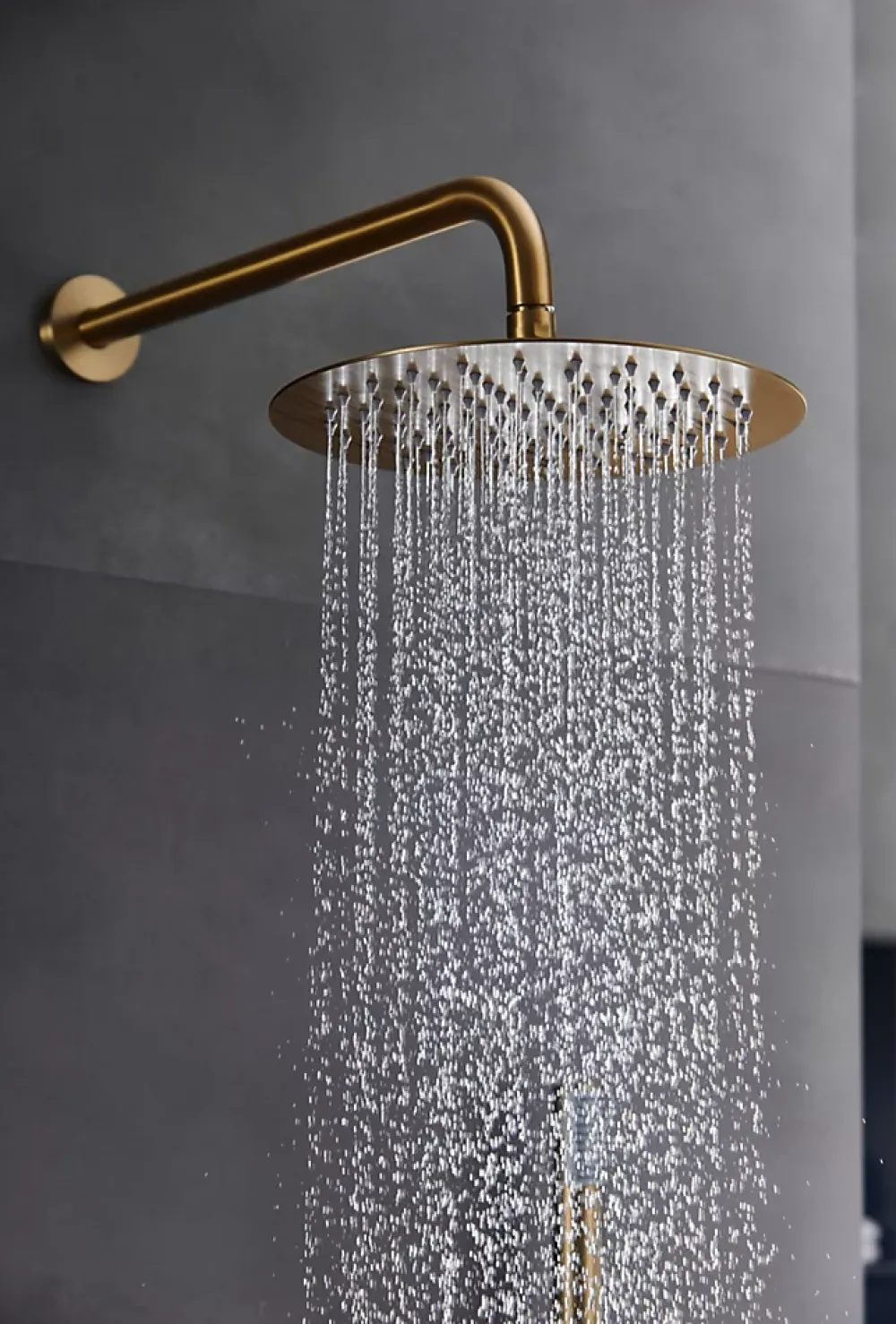 Imex Products Ensemble de douche CURVED à encastrer - mitigeur monocommande Or brosséChroméNoir matCanon de fusilOr brosséOr rose brossé Ensemb