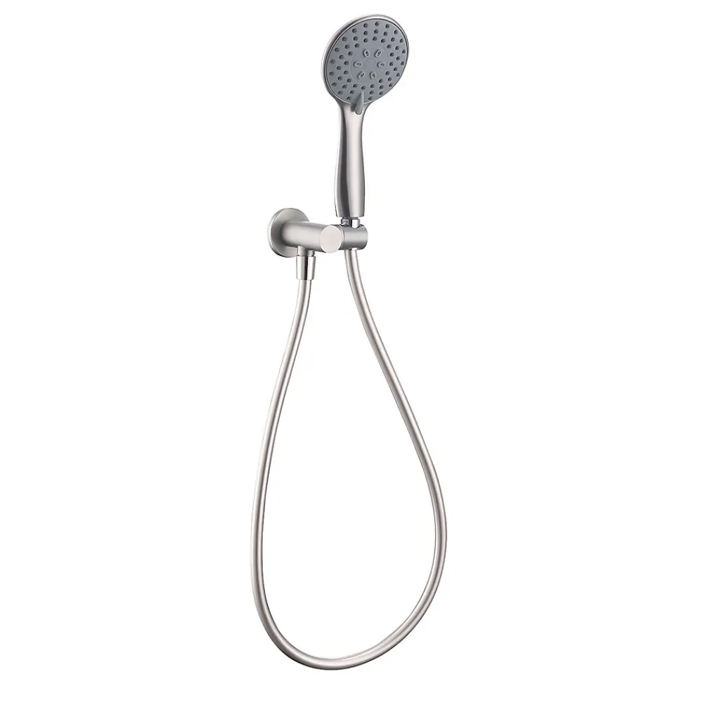 Colonne De Douche Encastrable|Poalgi Ensemble de douche encastré mécanique 2 voies SKY BATH nickel brossé Inox S304 série SOUL