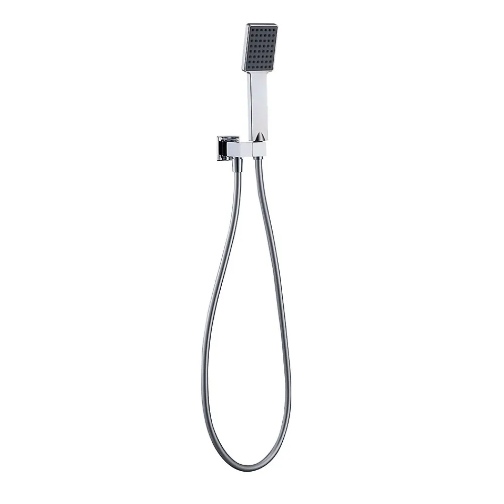 Poalgi Ensemble de douche encastré mécanique 2 voies SKY BATH chromé Inox S304 série DREAM