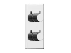 Colonne De Douche Encastrable|Vente-unique Ensemble de douche encastrable avec mitigeur thermostatique - Couleur nickel brossé - TIMAVO