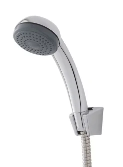 Pommeau De Douche, Flexible Et Barre De Douche| Ensemble de douche Nakri pommeau de douche 1 jet + 1 support chromé + 1 flexible 150 cm en acier inoxydable