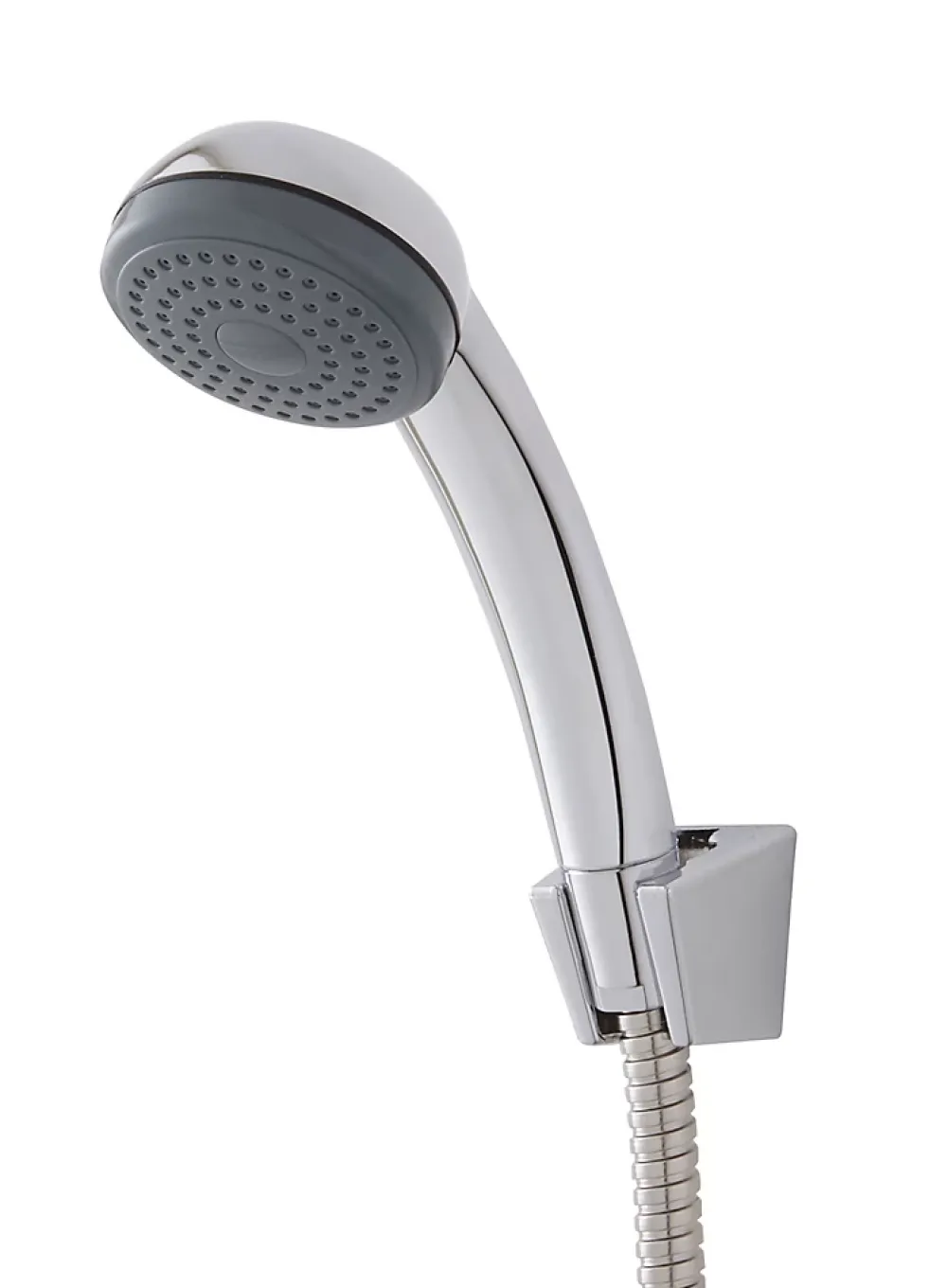 Pommeau De Douche, Flexible Et Barre De Douche| Ensemble de douche Nakri pommeau de douche 1 jet + 1 support chromé + 1 flexible 150 cm en acier inoxydable
