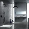 Colonne De Douche Encastrable|Imex Products Ensemble de douche STICK à encastrer - mitigeur monocommande Noir (mat) Ensemble encastré douchette + tête de douche