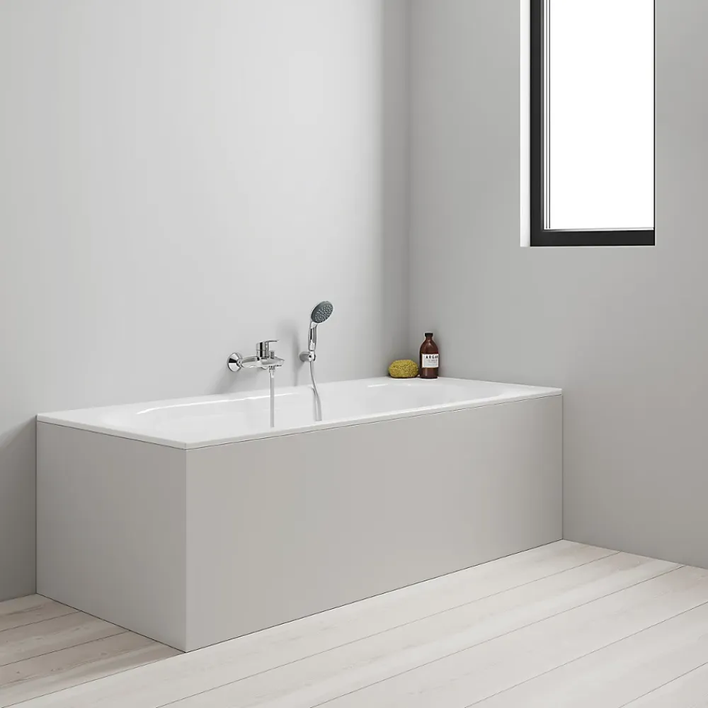 Grohe Ensemble de douche support + douchette chromé Vitalio Start 100