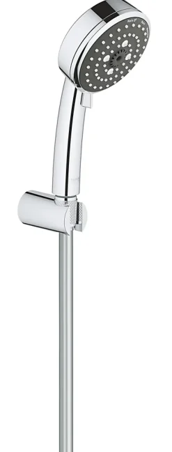 Grohe Ensemble de douche support + douchette chromé Vitalio Start 100 3 jets