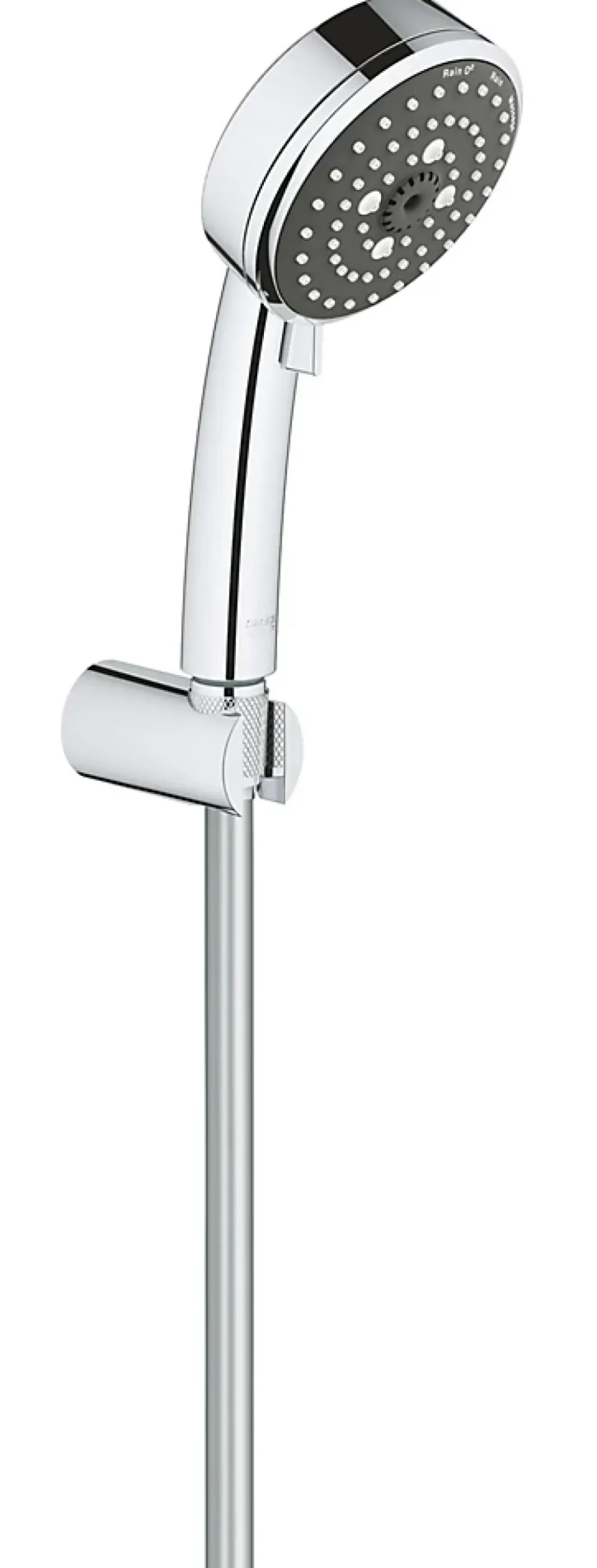Grohe Ensemble de douche support + douchette chromé Vitalio Start 100 3 jets