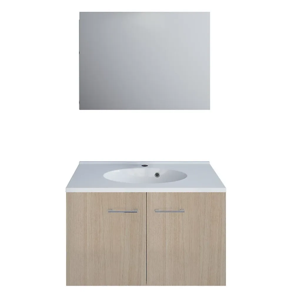 Allibert Ensemble de meubles One Pack - L 80 cm - Orme sable