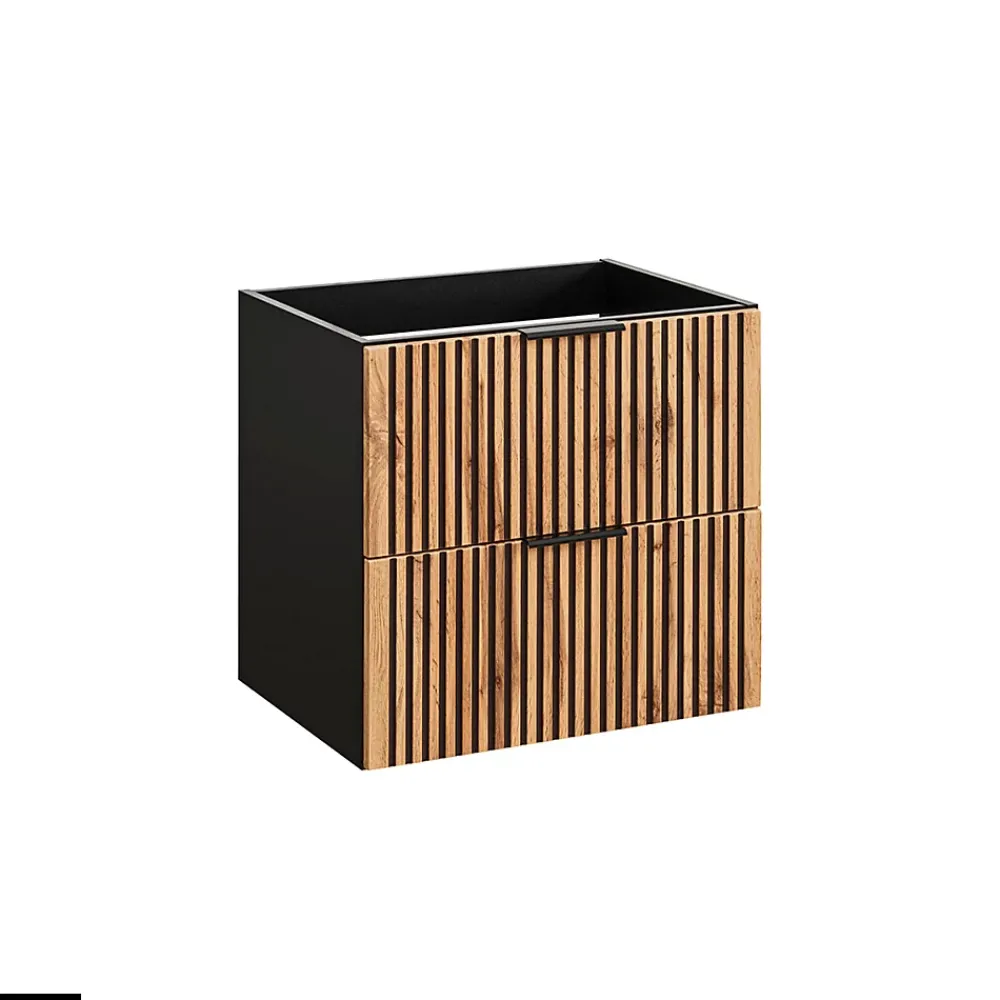 Meuble Vasque|Otitec Ensemble de meubles sous vasque - 60 cm - avec Vasque - WOTANIA