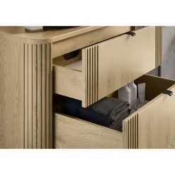 Meuble Sous-Vasque|Meublorama Ensemble de salle de bain KORI : meuble sous vasque 100cm et plan vasque