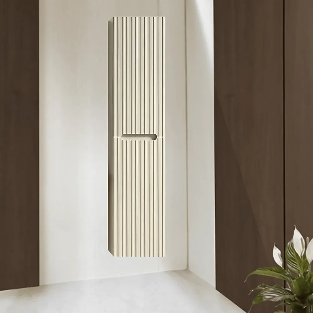 Jindoli Ensemble de salle de bain 80 cm amande Aquavenus